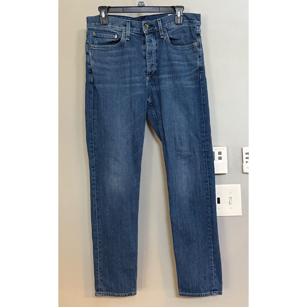Rag & Bone Fit 2 Slim Jeans Mens 32x32 Blue Hart Organic Cotton MED21P1223BSHA